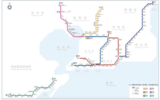 青島地鐵15號(hào)線最新線路圖，城市脈絡(luò)的新延伸